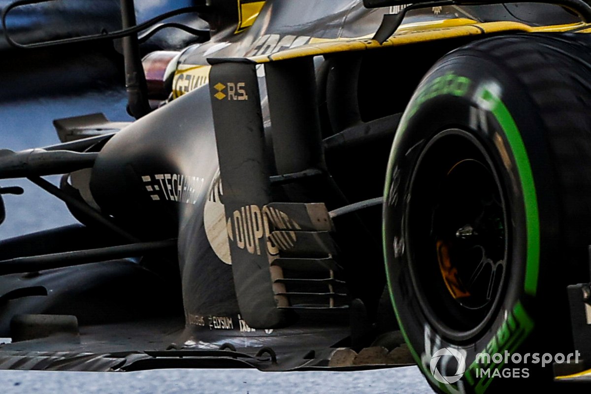 Détail des sidepods du Renault F1 Team RS20