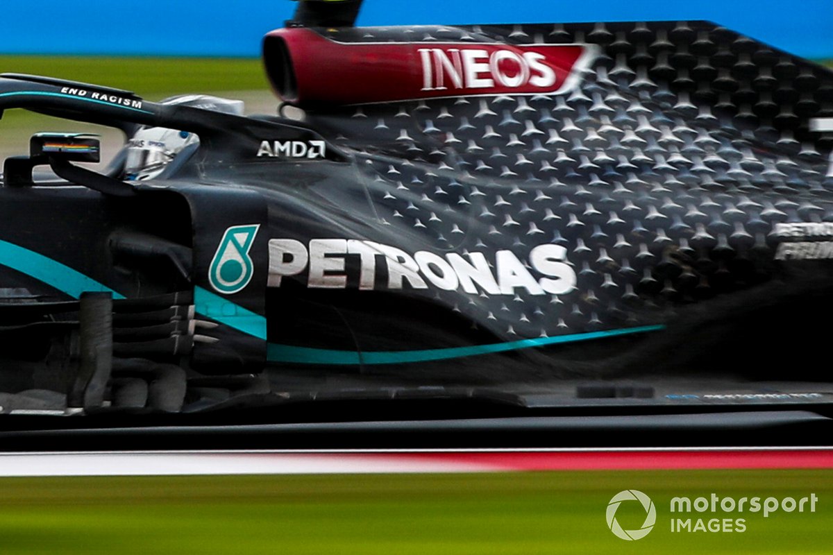 Détail de la Mercedes F1 W11
