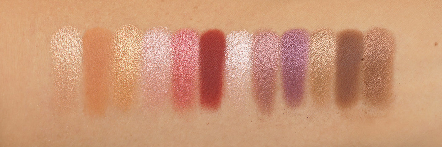Charlotte Tilbury Bejeweled Eyes to Hypnotize Eyeshadow Palette Swatches