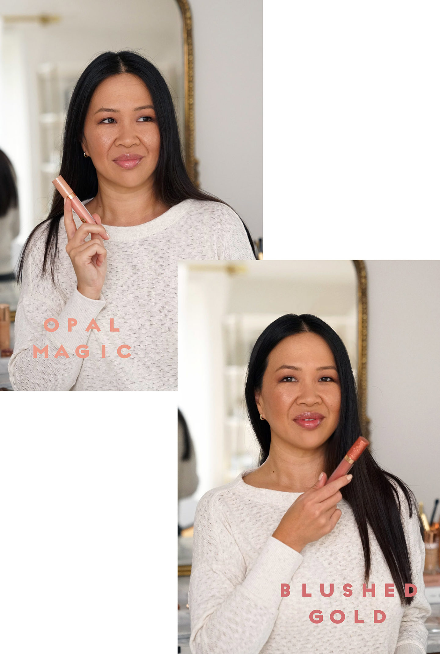 Charlotte Tilbury Jewel Lips Opal Magic et Blushed Gold