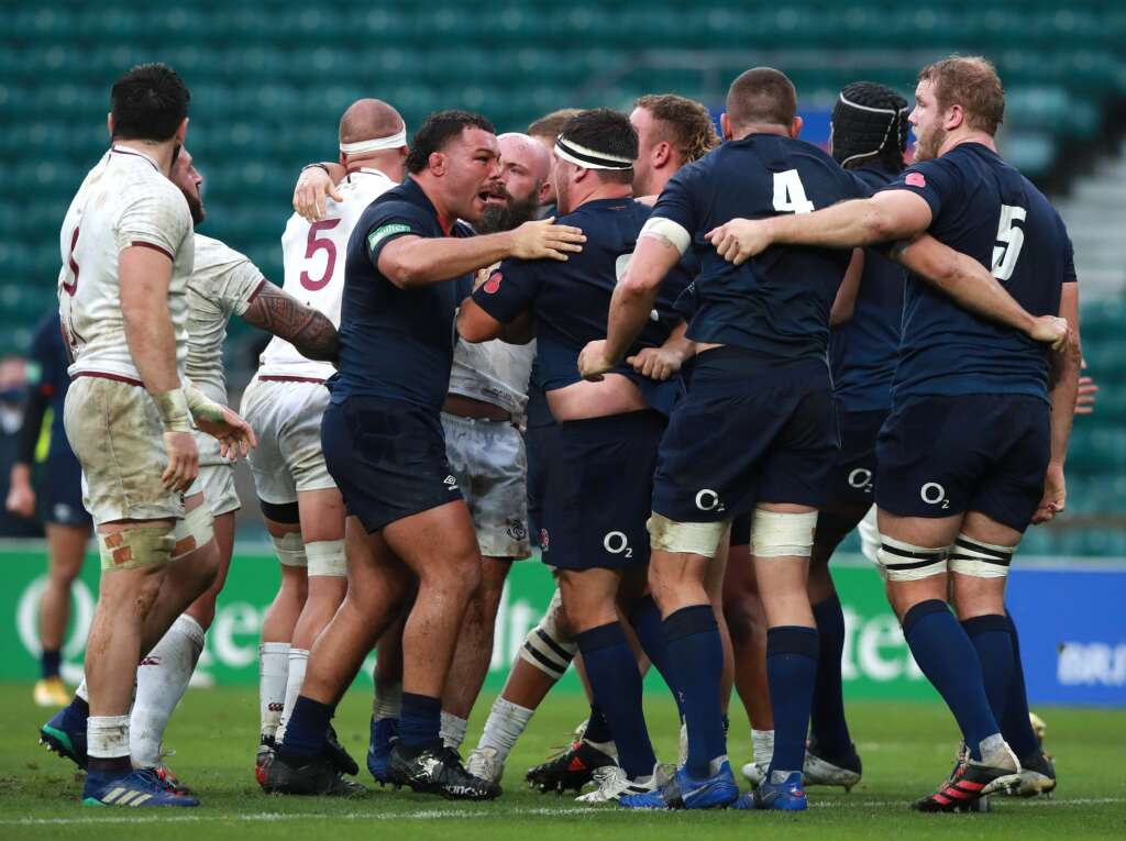 Eddie Jones soulagé de voir l’Angleterre mettre les démons de la Géorgie au lit avec une victoire écrasante en Coupe des Nations d’automne
