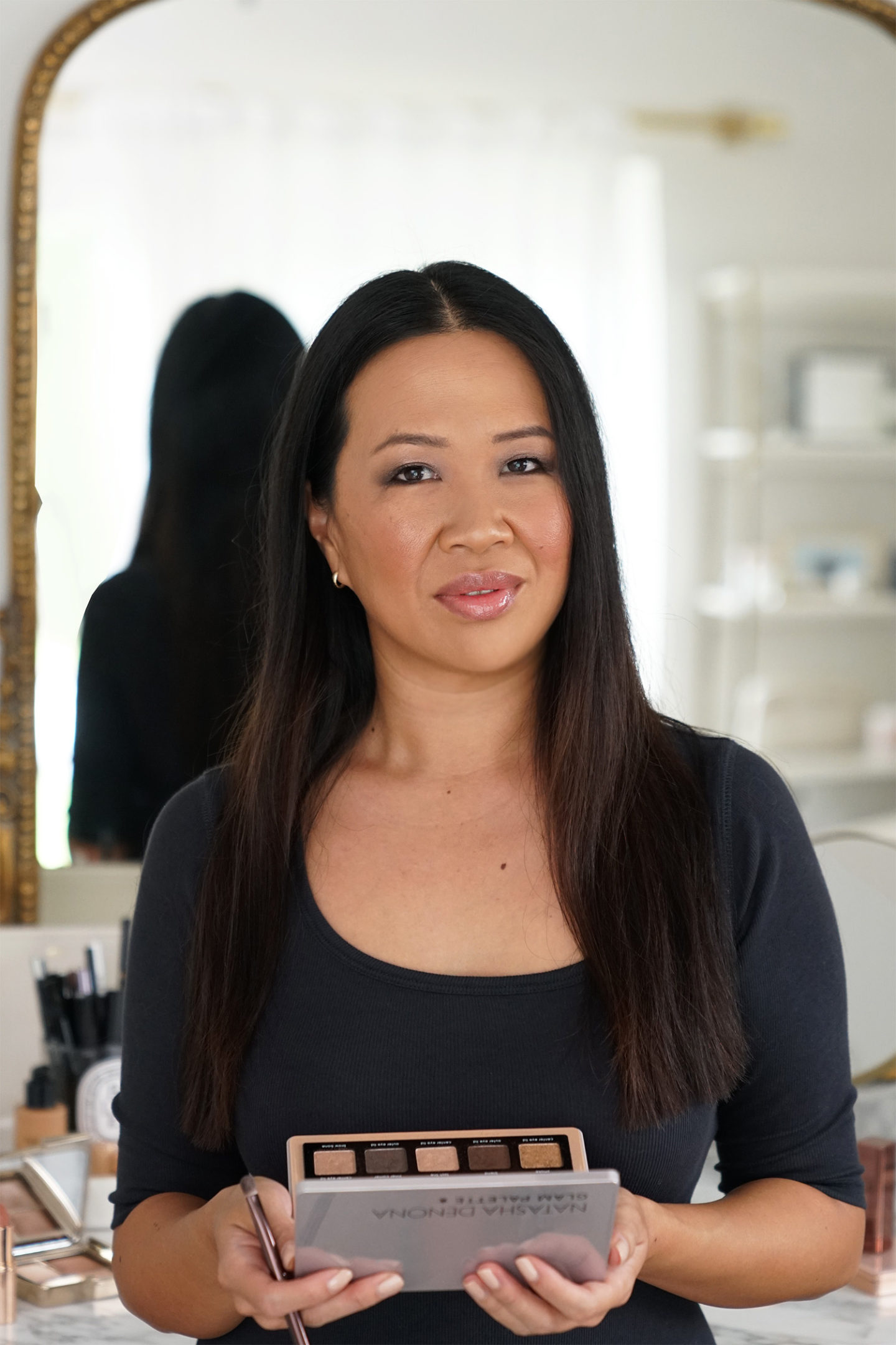 Natasha Denona Glam Eyeshadow Palette Maquillage Look | Le Look Book Beauté