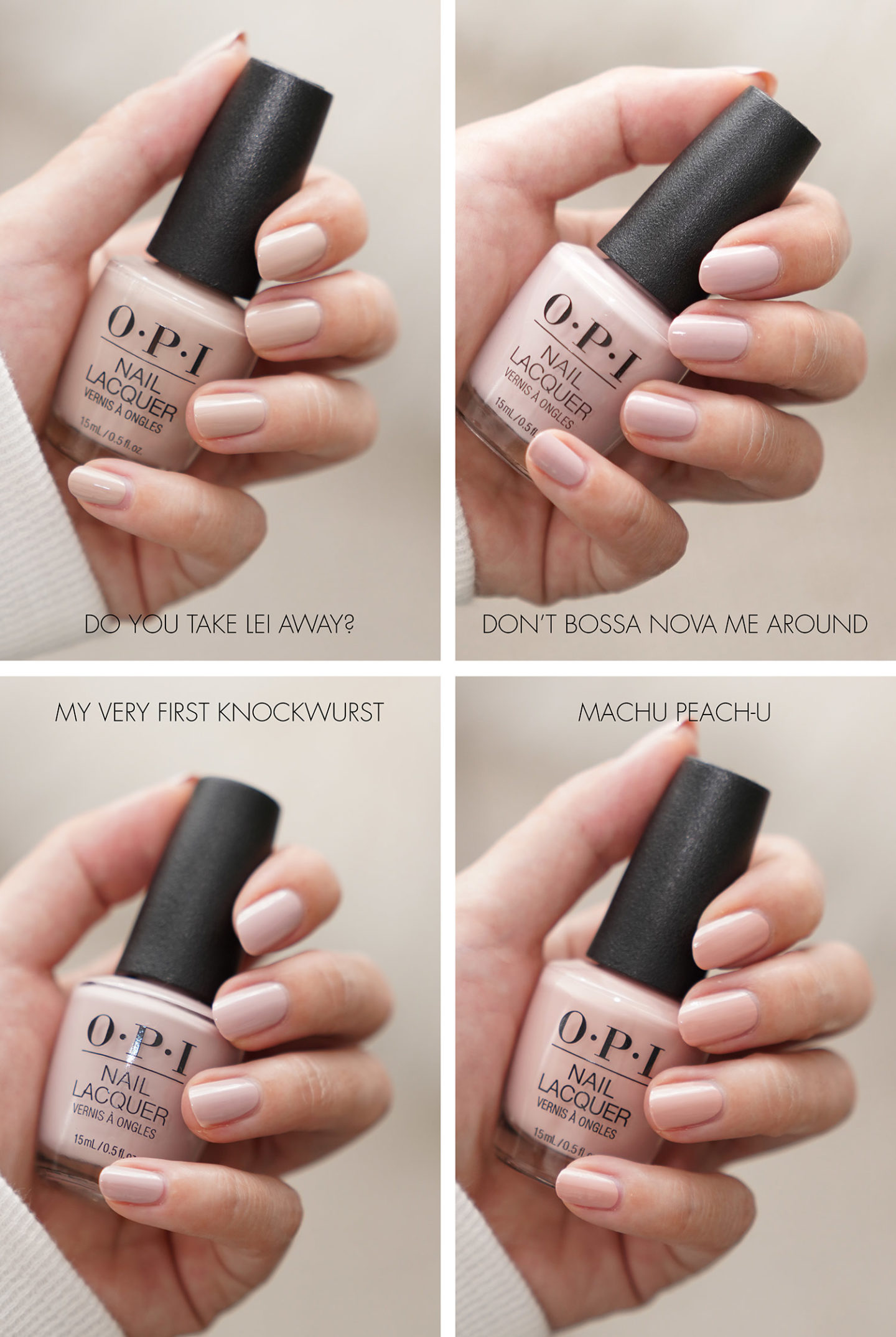 Échantillons neutres OPI
