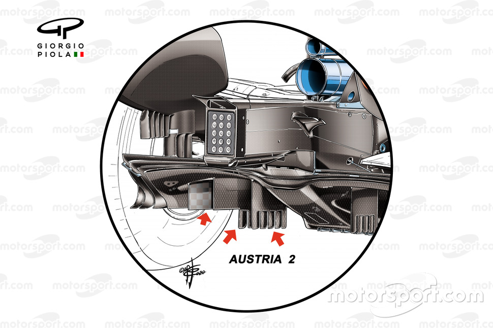 Diffuseur Ferrari SF1000 2020