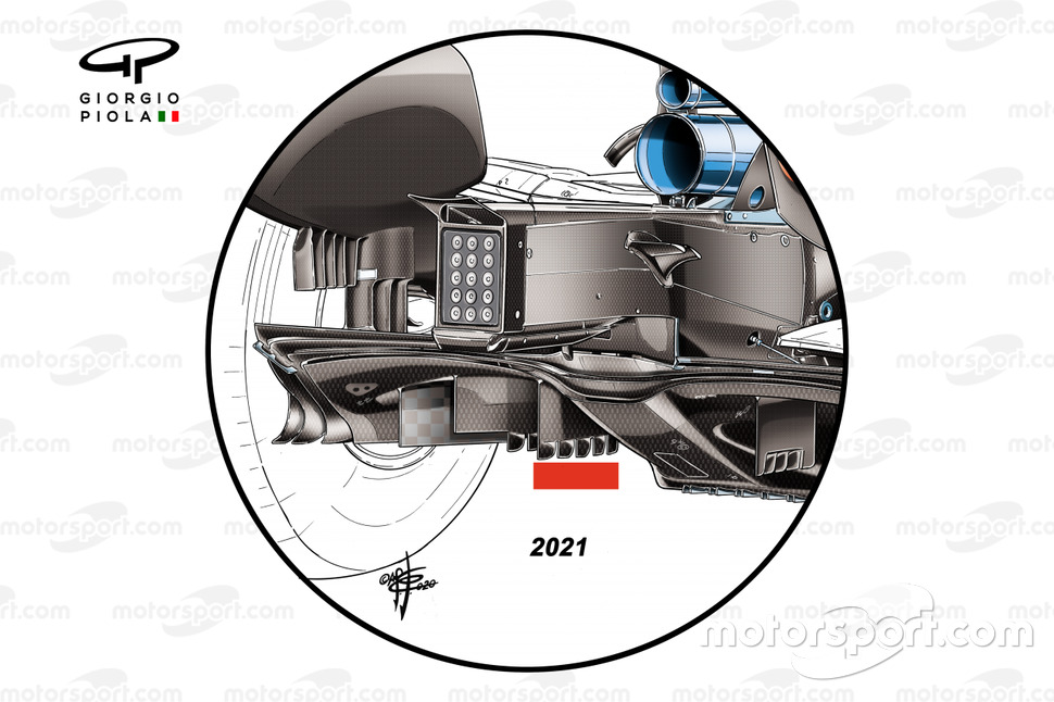 Diffuseur Ferrari SF1000 2021