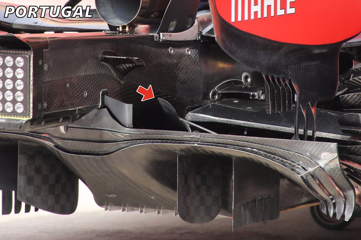 Détail de la Ferrari SF1000