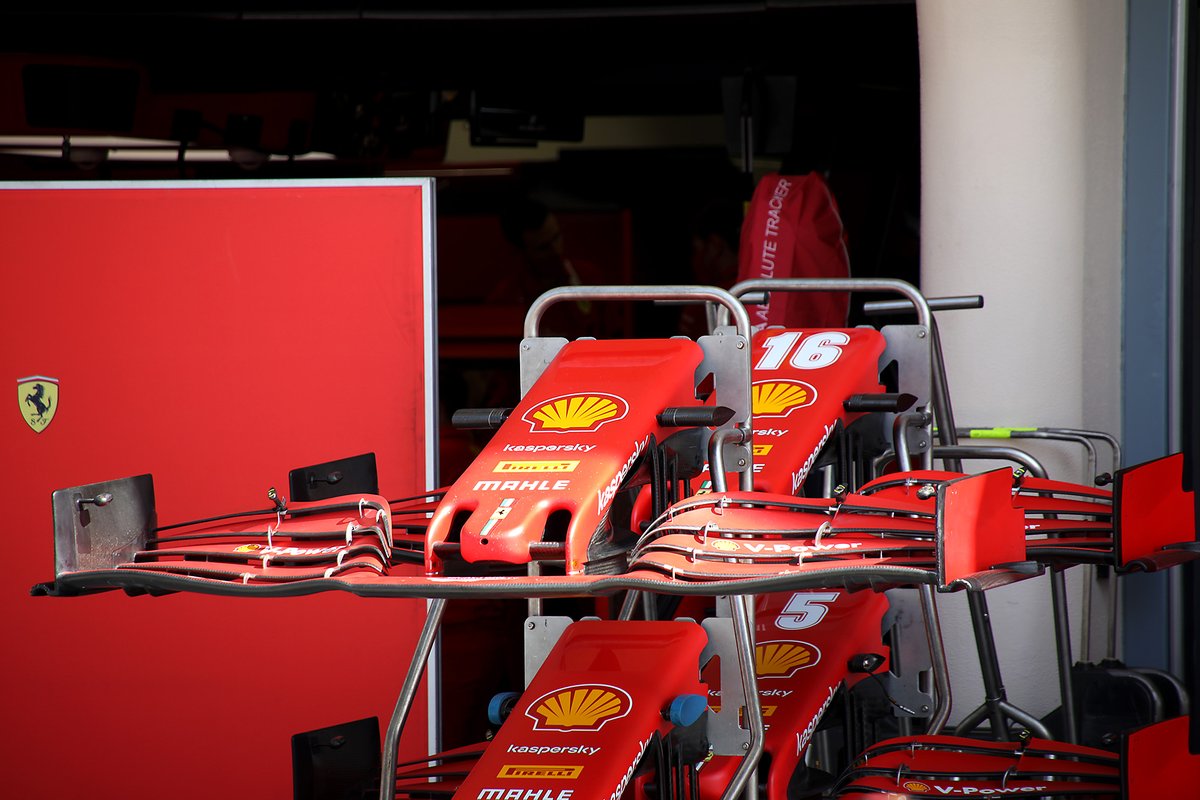 Aile avant de la Ferrari SF1000