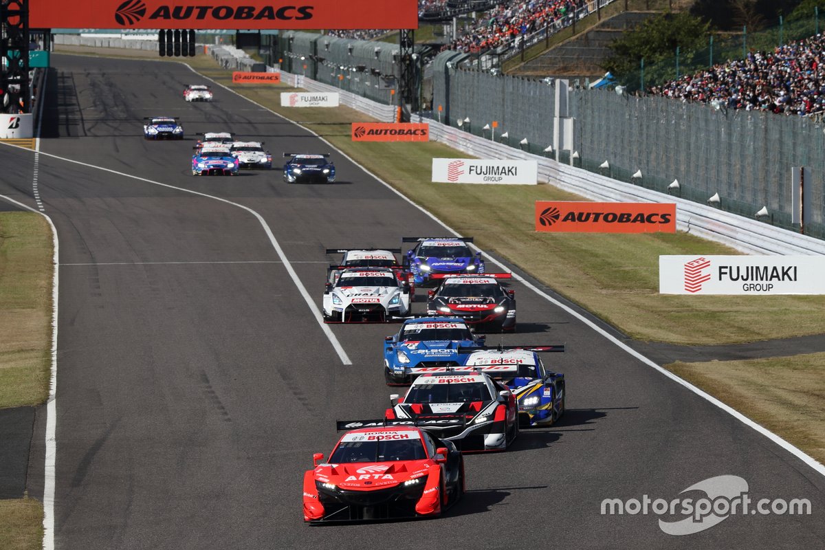Action de démarrage du GT500