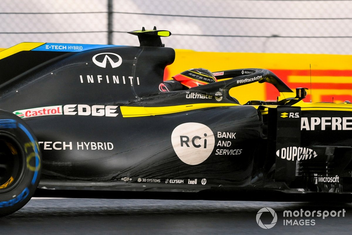 Détail de la Renault F1 Team RS20