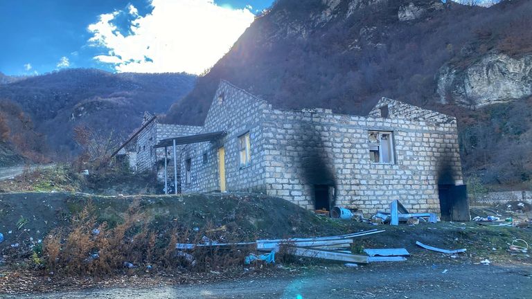 Les bâtiments ont été détruits