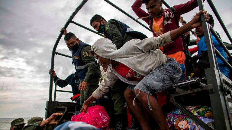 Des communautés au Nicaragua ont été évacuées avant l'arrivée de l'ouragan Iota