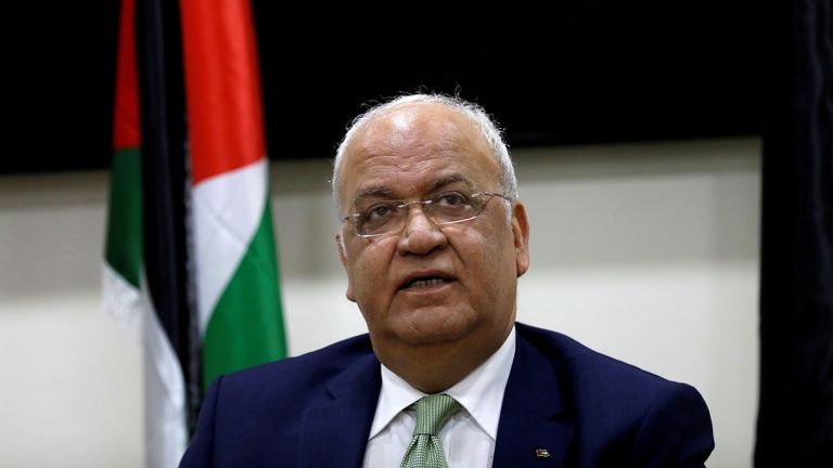 L'homme de 65 ans était le porte-parole des Palestiniens depuis plus de trois décennies