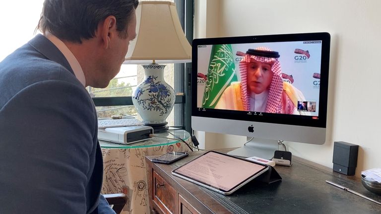 Le ministre saoudien des Affaires étrangères Adel al-Jubeir