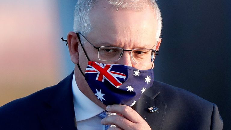 Premier ministre australien Scott Morrison