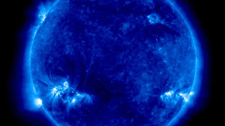 Image ultraviolette du soleil capturée par l'EIT vendredi