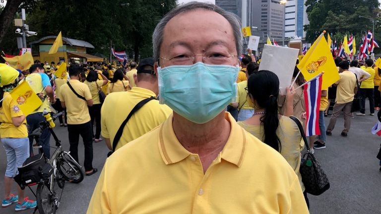 Tawatchai Silamut a déclaré qu'il n'était pas sûr que les manifestants pro-démocratie comprennent ce qu'ils demandent