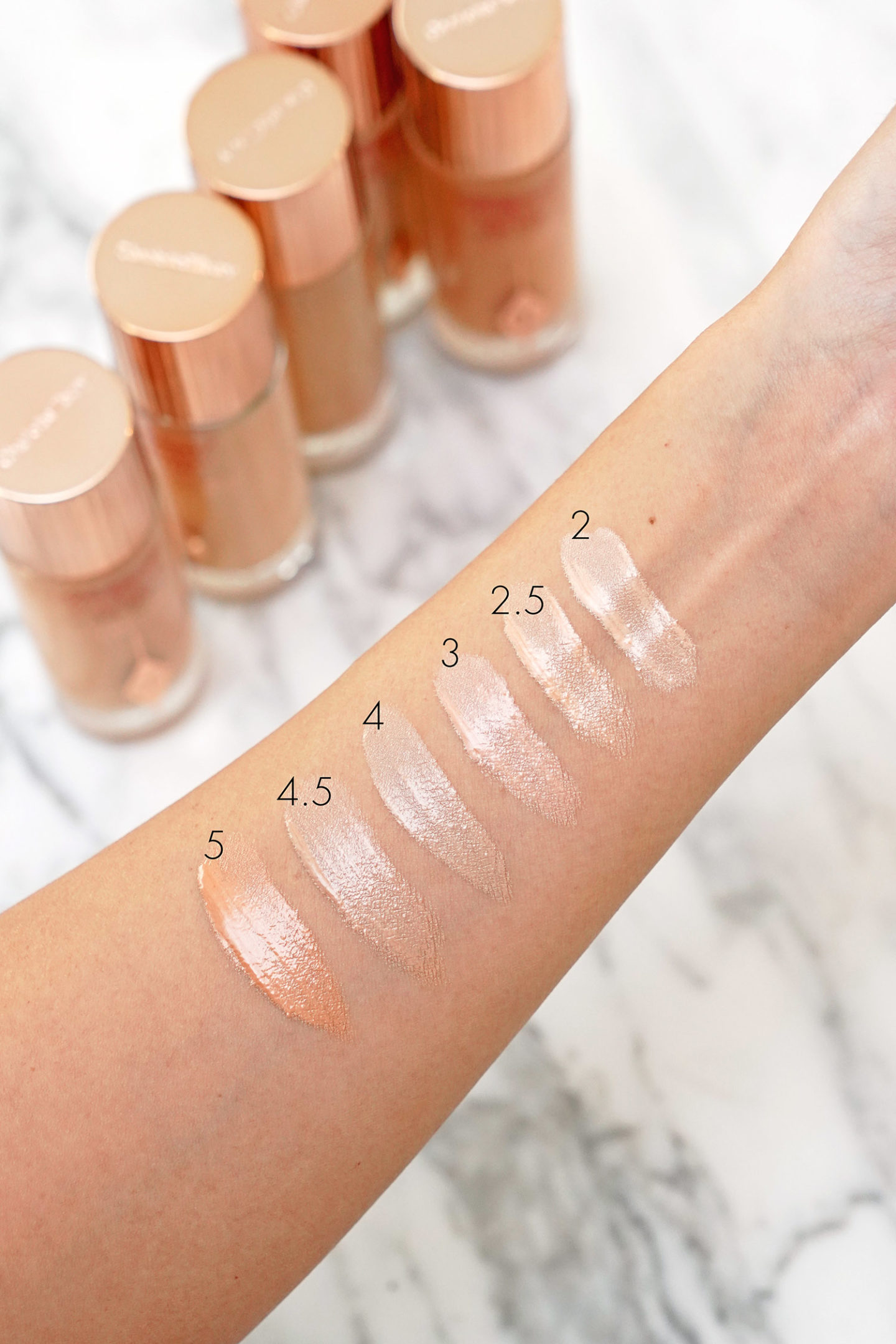 Charlotte Tilbury Hollywood Flawless Filter échantillons