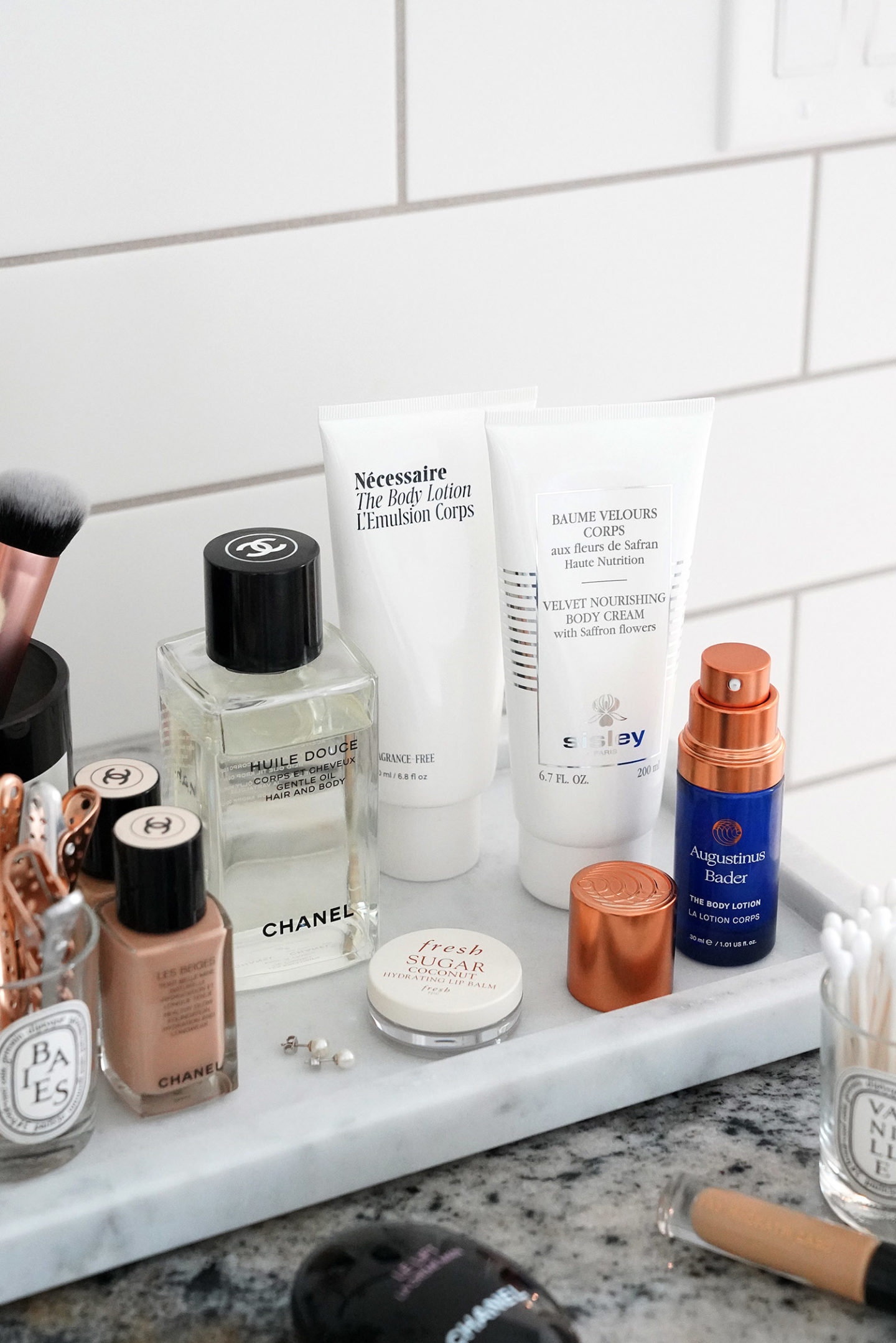 Meilleurs traitements corporels Chanel, Sisley, Necessaire, Augustinus Bader