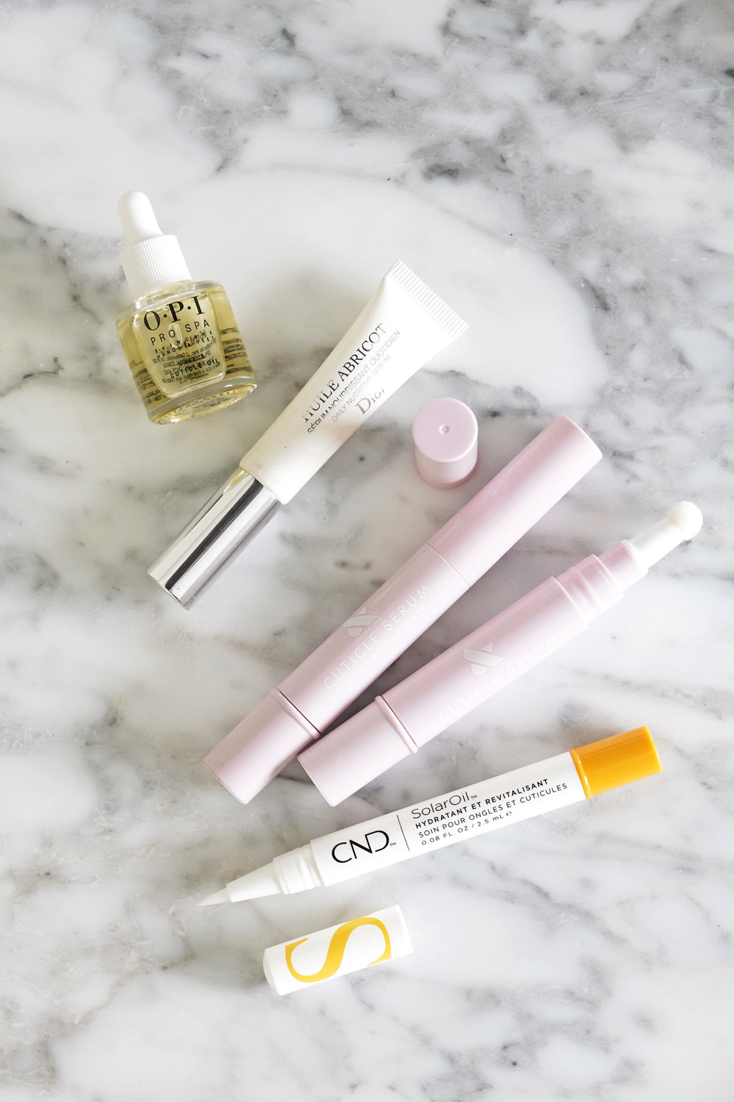 Meilleurs traitements de la cuticule OPI, Dior, CND, Olive et June