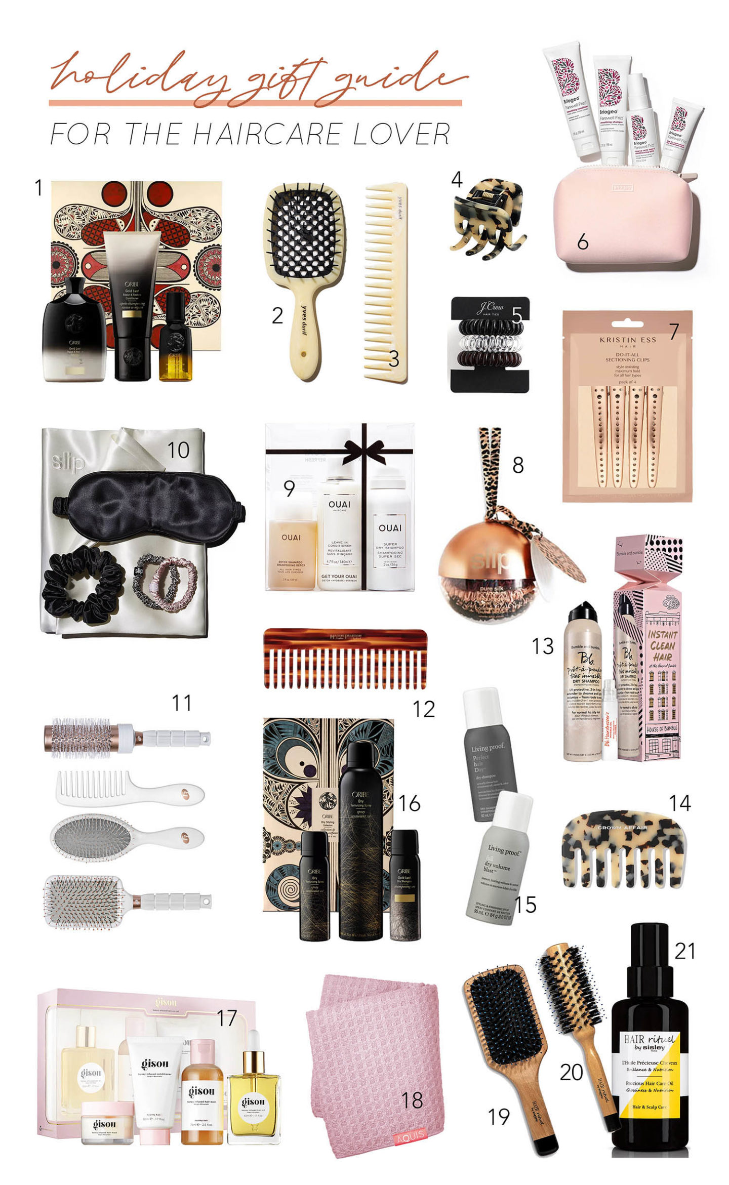 Guide de cadeaux de vacances Meilleurs cadeaux de soins capillaires | Le Lookbook Beauté