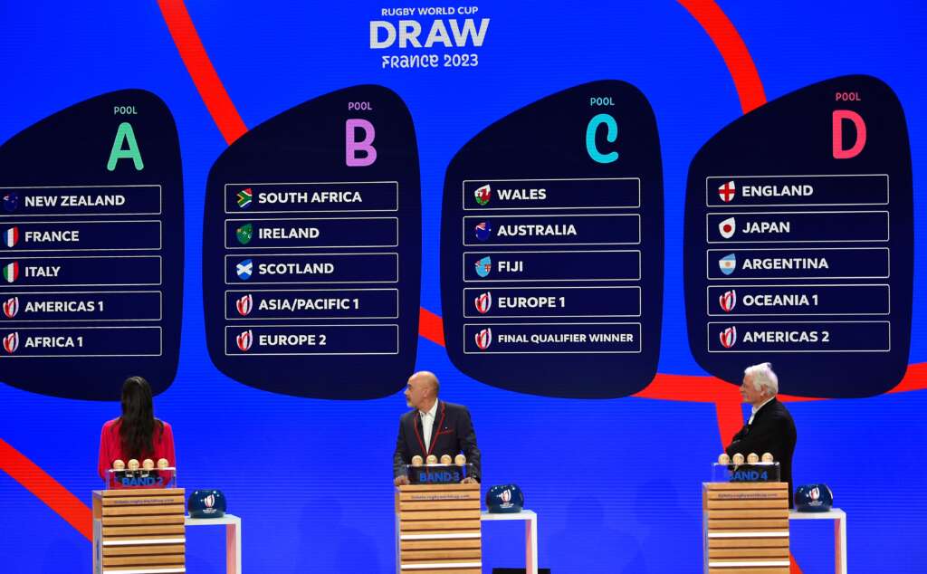 Tirage au sort de la Coupe du monde de rugby 2023 EN DIRECT: Dernières mises à jour alors que l’Angleterre, l’Irlande, l’Écosse et le Pays de Galles apprennent leurs adversaires