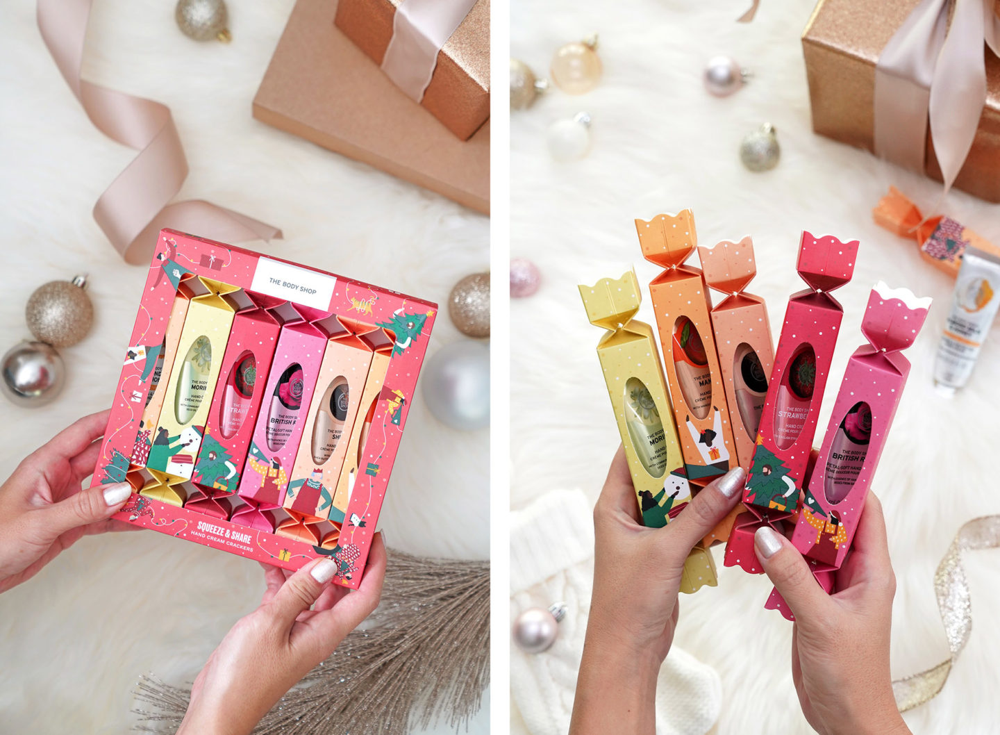 Ensemble de craquelins crème pour les mains Squeeze and Share de The Body Shop