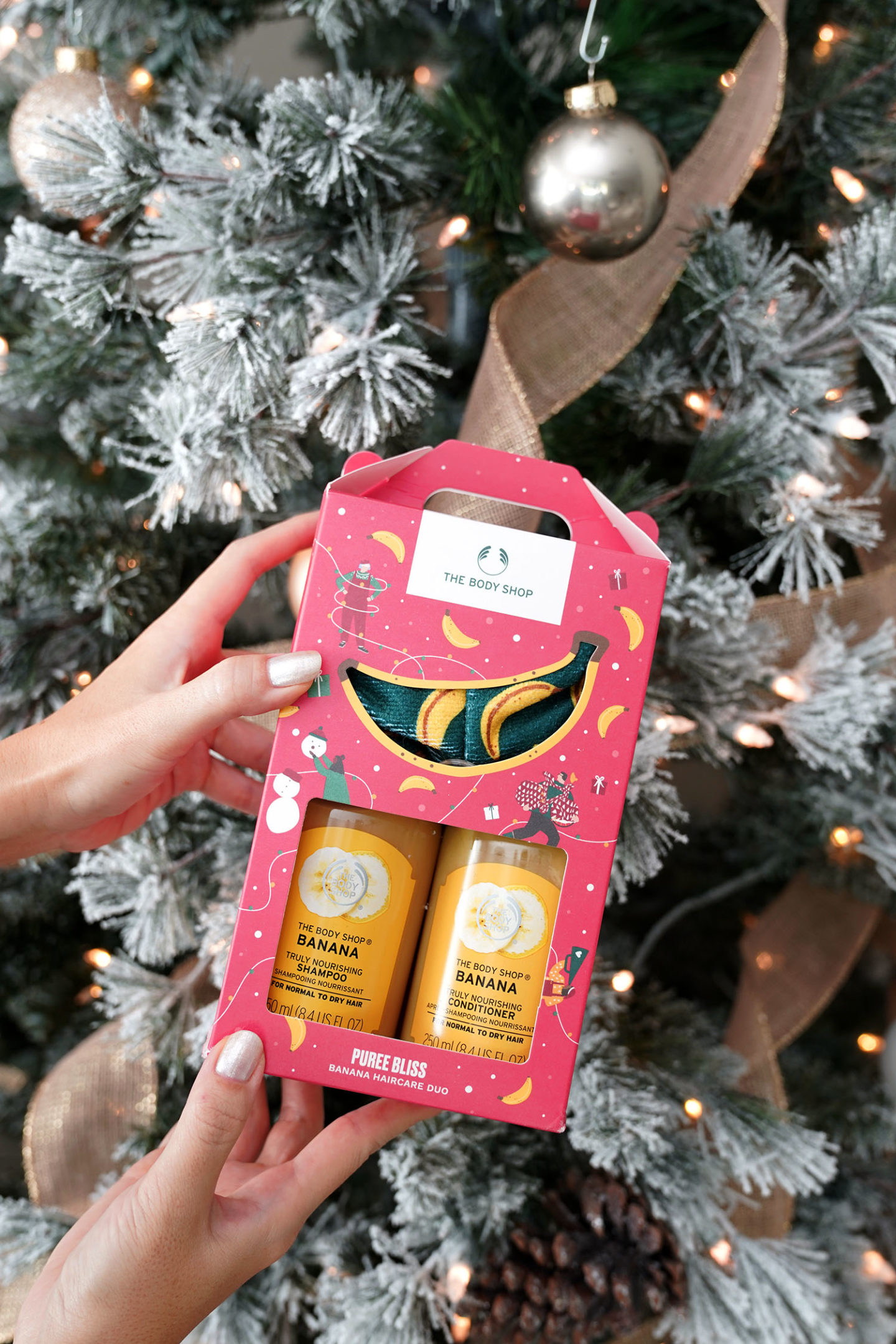 Ensemble de soins capillaires à la banane The Body Shop