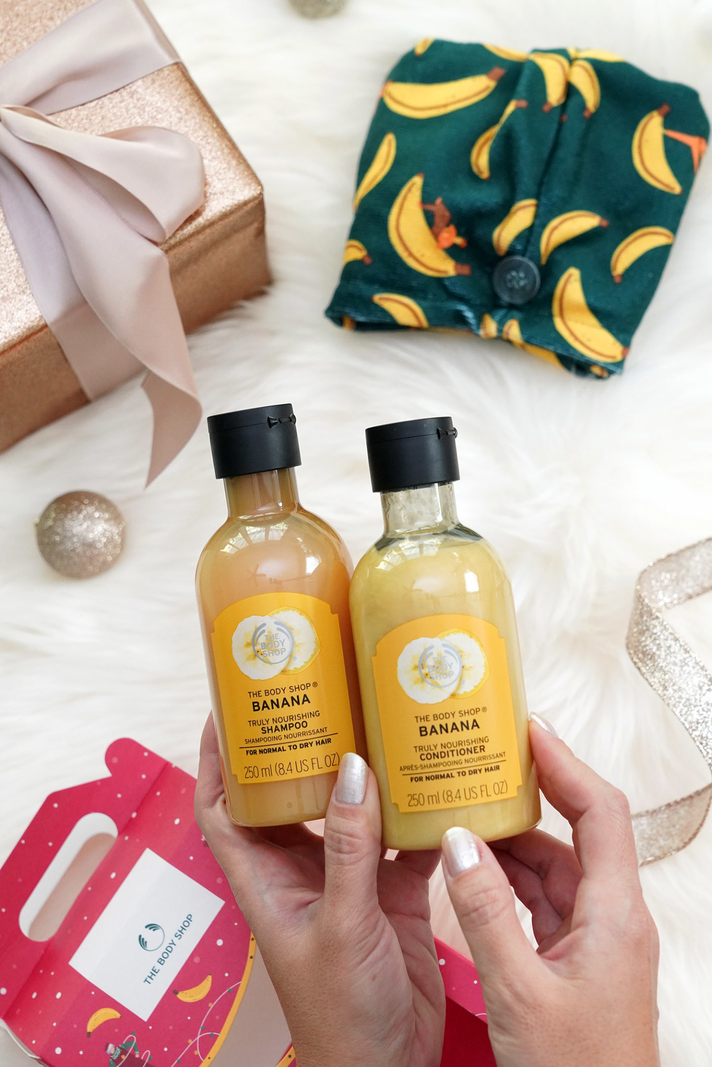 Ensemble de soins capillaires à la banane The Body Shop