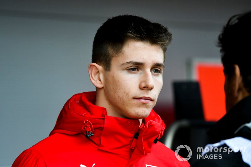 Arthur Leclerc, pilote de la Ferrari Driver Academy