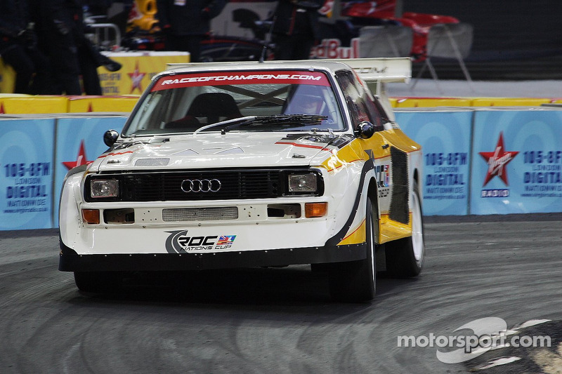 Voiture de rallye Audi Groupe B Stig Blomqvist