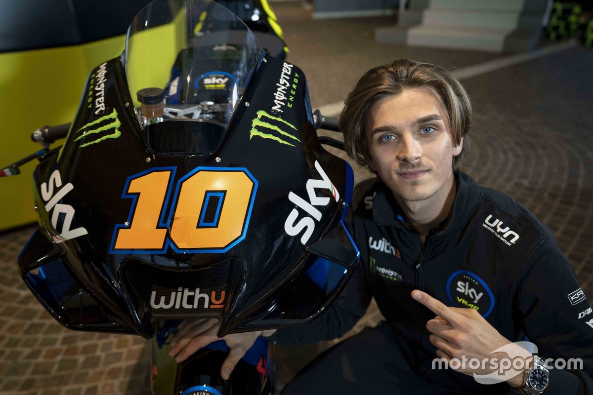 Luca Marini, livrée Sky Racing Team VR46 dévoilée