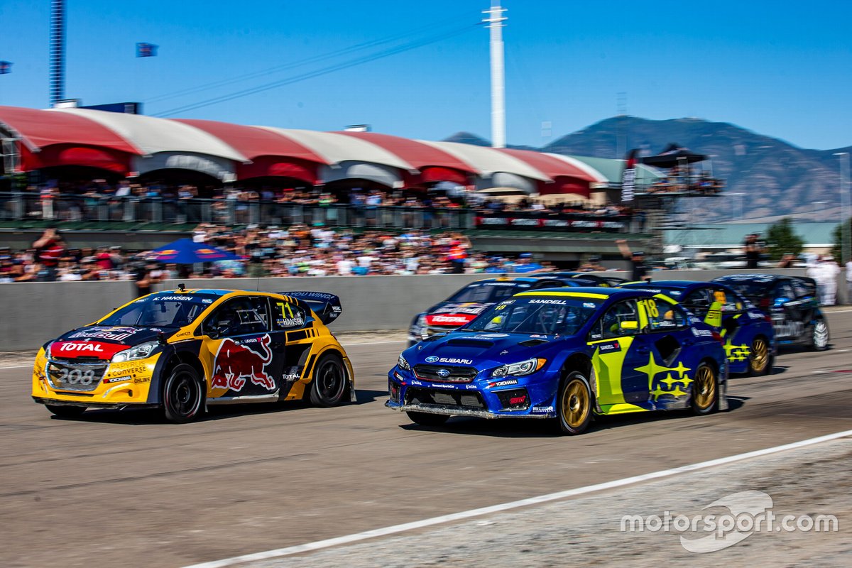 Départ de course Nitro Rallycross