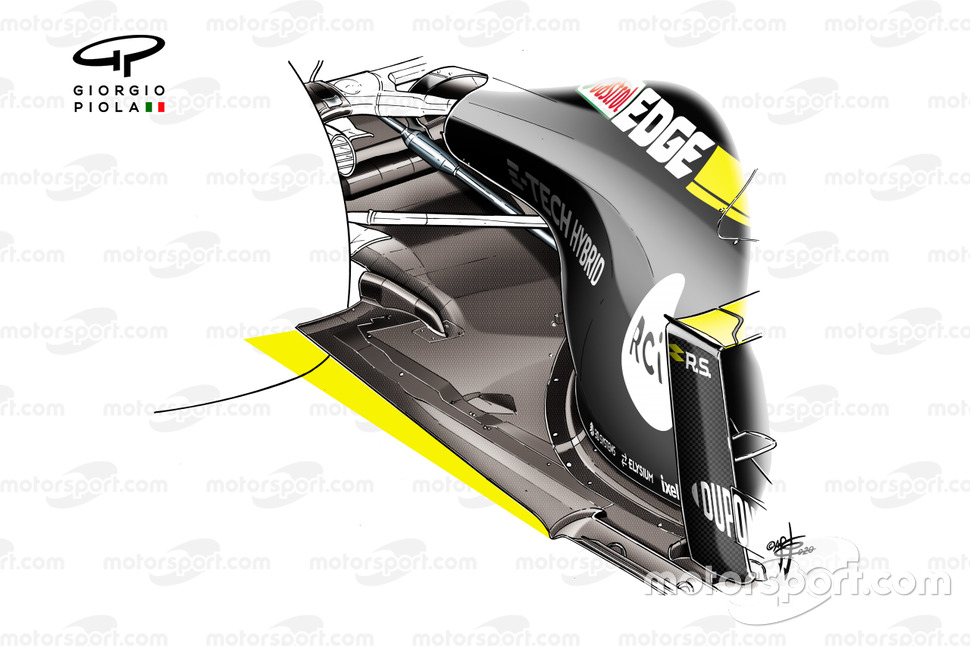 Renault F1 Team RS20 étage 2021