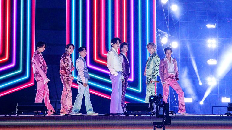 BTS a joué aux American Music Awards de Corée du Sud
