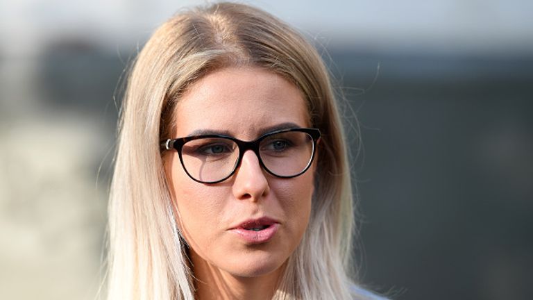 Le militant de l'opposition russe Lyubov Sobol est photographié à Moscou