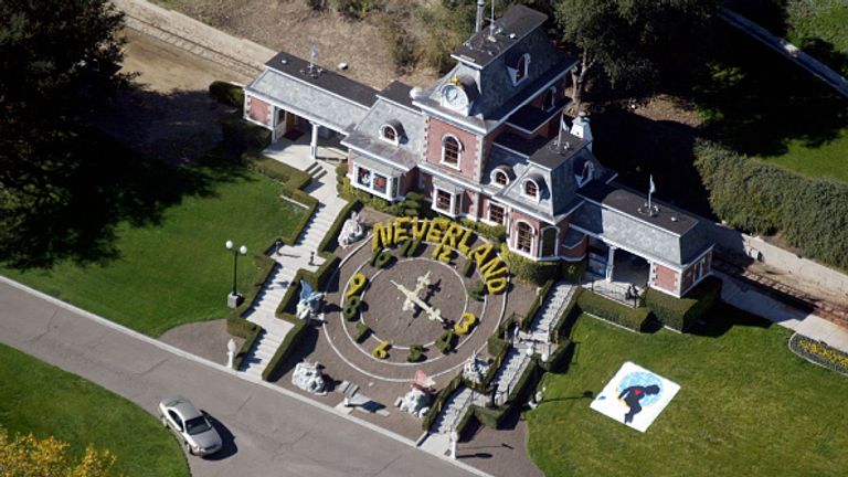Jackson's Neverland Ranch près de Santa Barbara, Californie