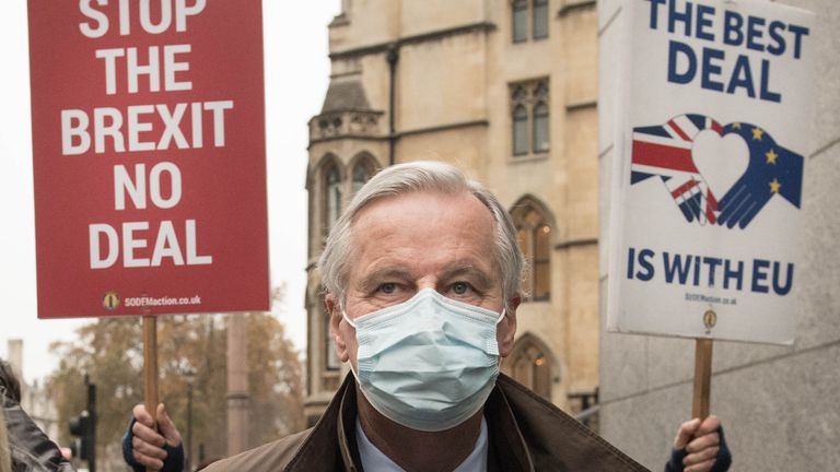 Michel Barnier dit qu'il y a des `` raisons de détermination ''