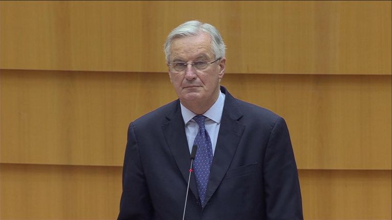 Michel Barnier Négociations sur le Brexit
