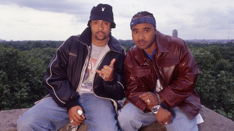 Shaggy (à gauche) et Rayvon à Londres 2001