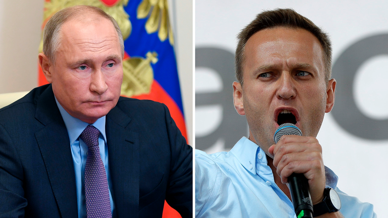 Poutine dit que Navalny n'est pas un ennemi.  Pic: Presse associée