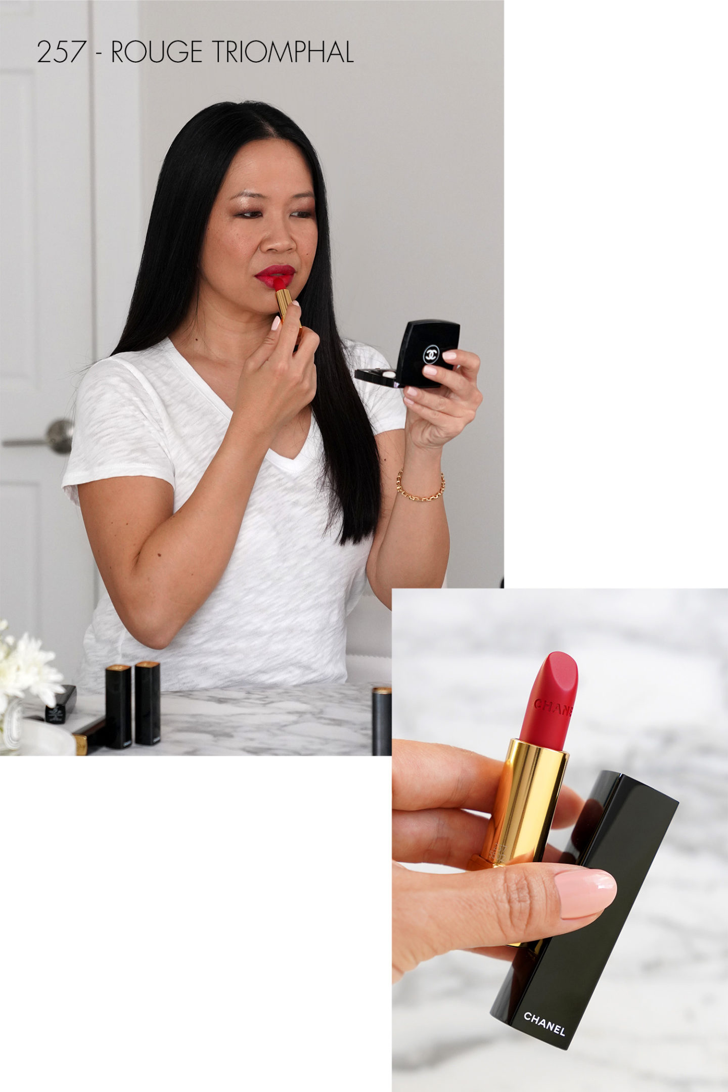 Chanel Rouge Allure Velvet 257 Rouge Triomphal