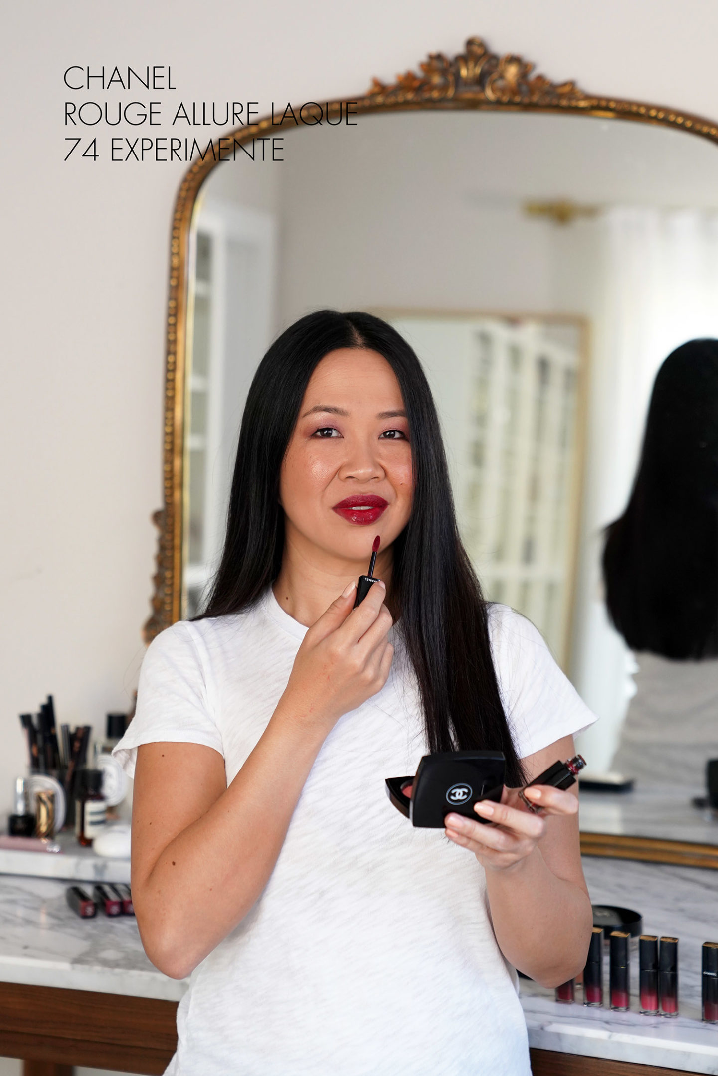 Expérience Chanel Rouge Allure Laque 74