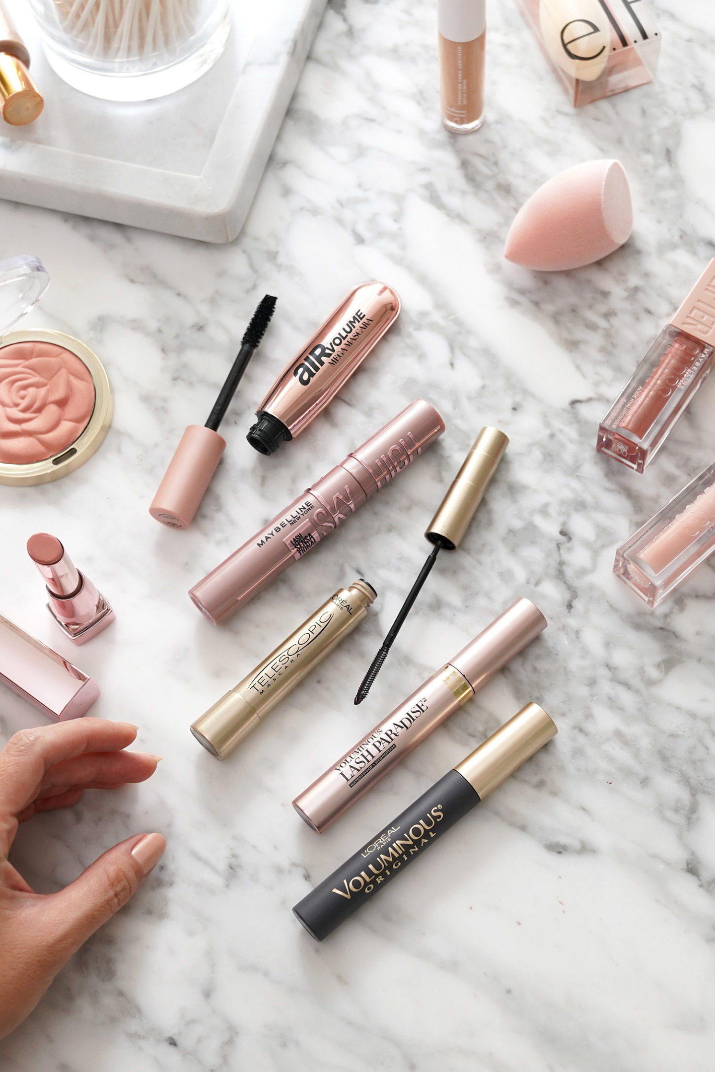 Meilleur mascara de beauté économique pour les cils droits