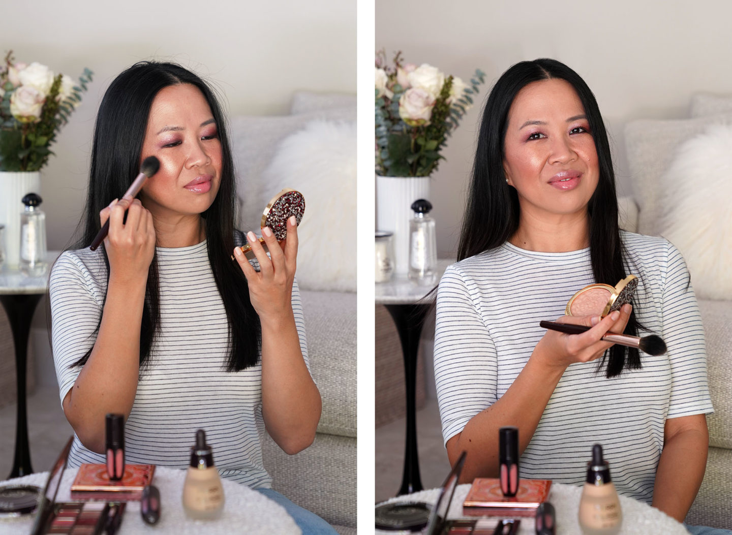 Par Terry Twinkle Glow CC Highlighter Look maquillage