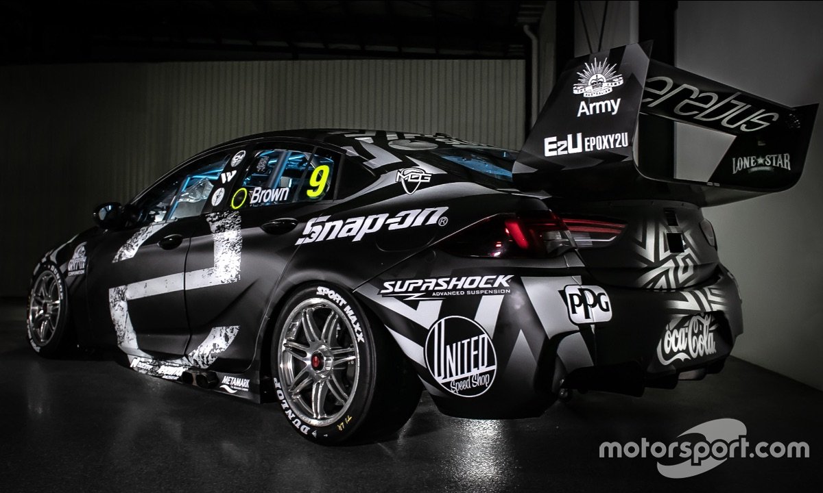 Livrée d'essai Erebus Motorsport