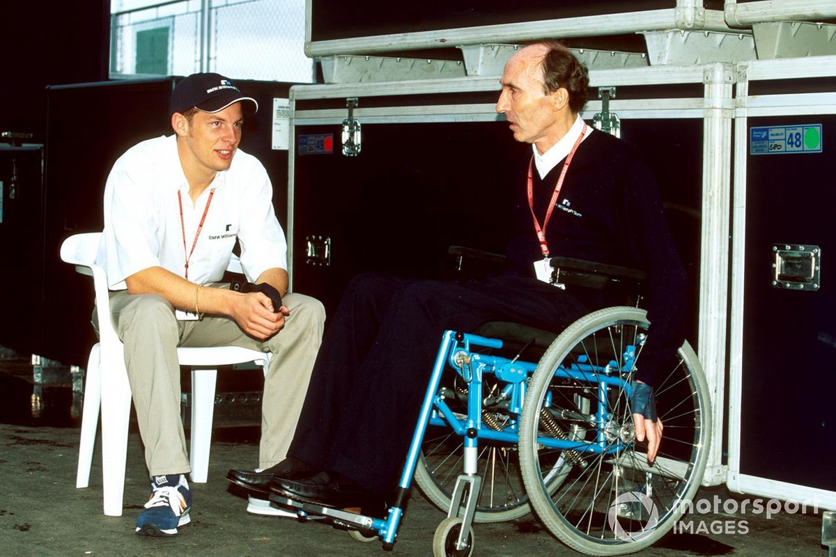 Jenson Button rencontre Frank Williams