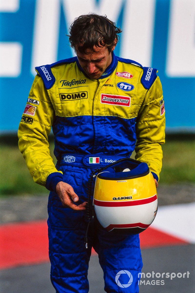 Luca Badoer, Minardi pleure