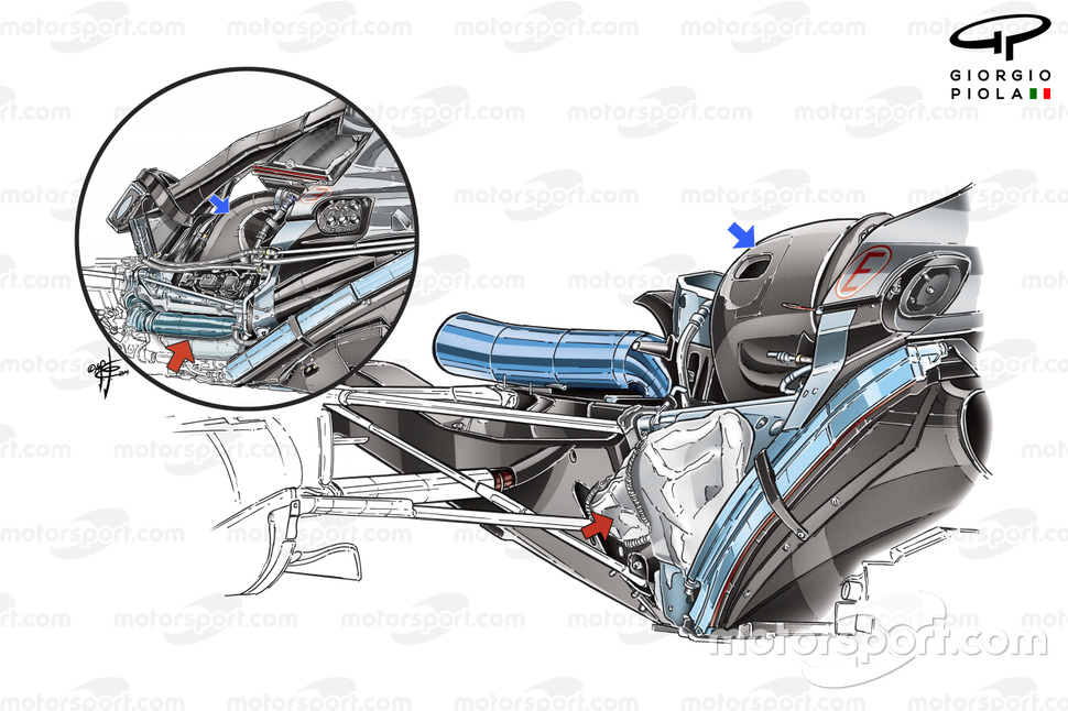 Echappement Mercedes AMG F1 W06