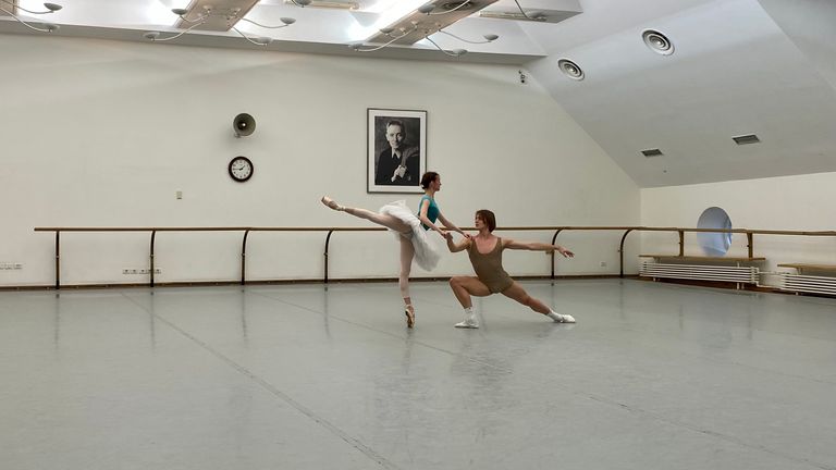 Ana et Denis en répétition