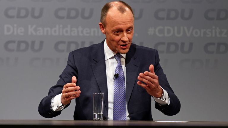 L'ancien banquier Friedrich Merz est l'actuel favori